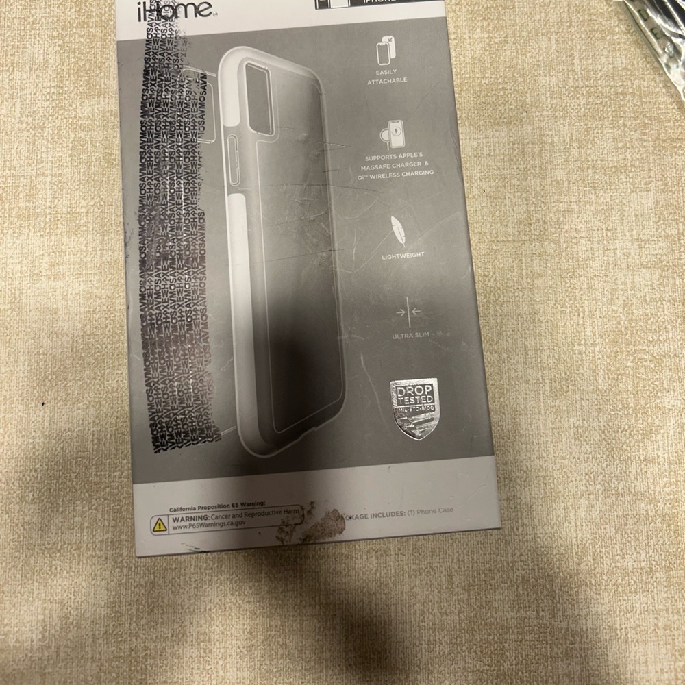 iPhone 12 mini phone case clear plastic case